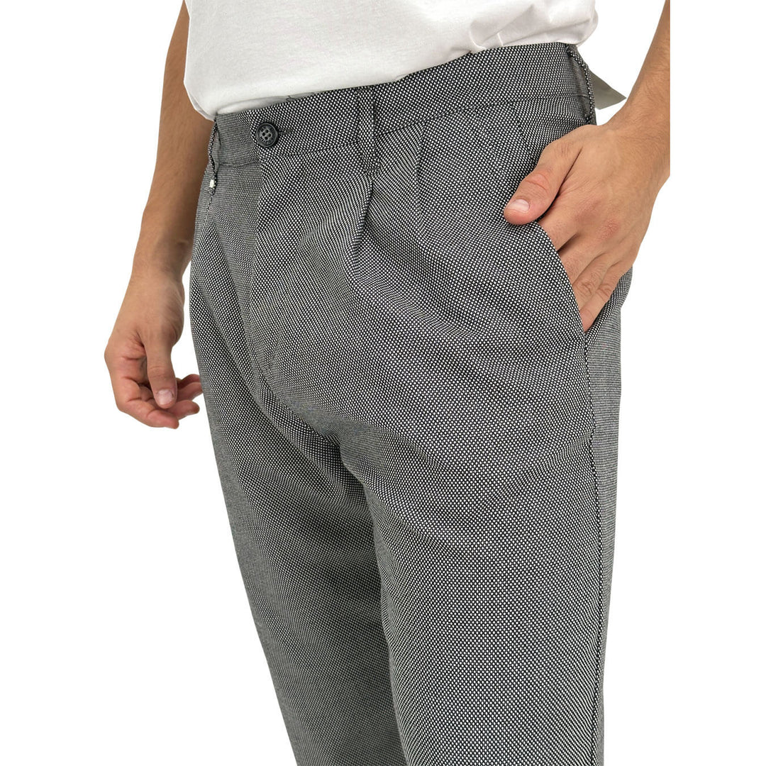 BL.11, Pantalaccio, Uomo, Tessuto Misto, Grigio