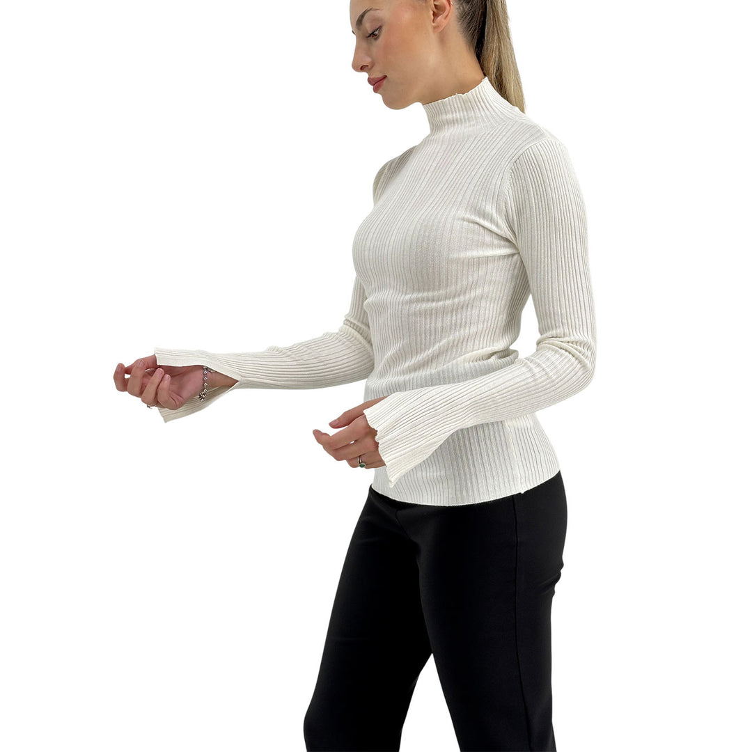 Markup, Maglia, Donna, Viscosa, Bianco