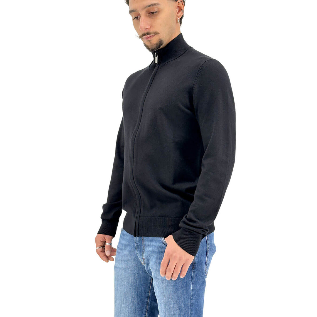 Markup, Maglia, Uomo, Tessuto Misto, Nero