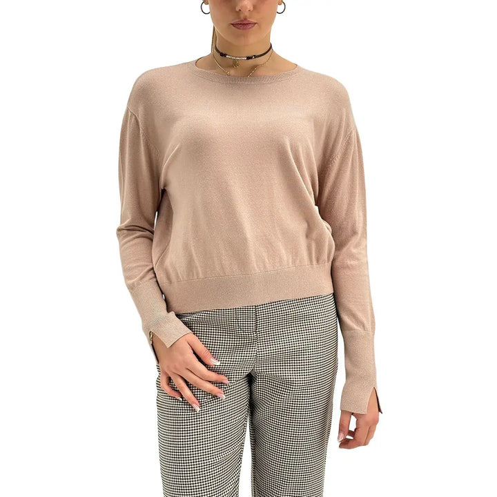 Koralline, Maglia, Donna, Tessuto Misto, Avorio