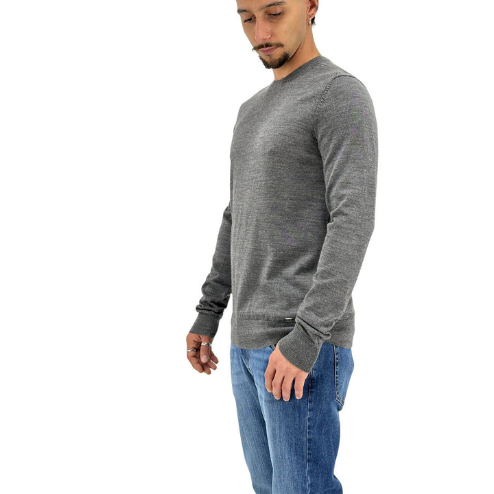 Markup, Maglia, Uomo, Merinos, Grigio