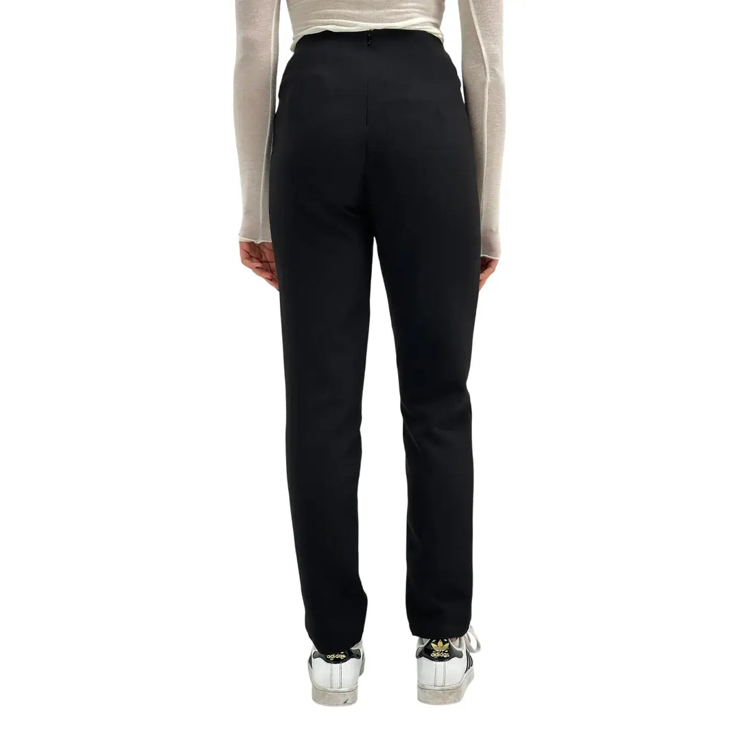 Koralline, Pantaloni, Donna, Tessuto Misto, Nero