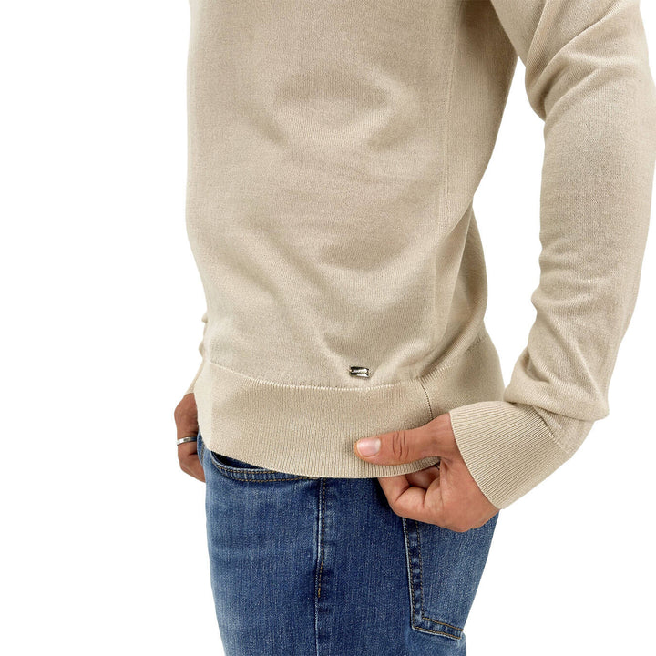 Markup, Maglia, Uomo. Merinos, Beige