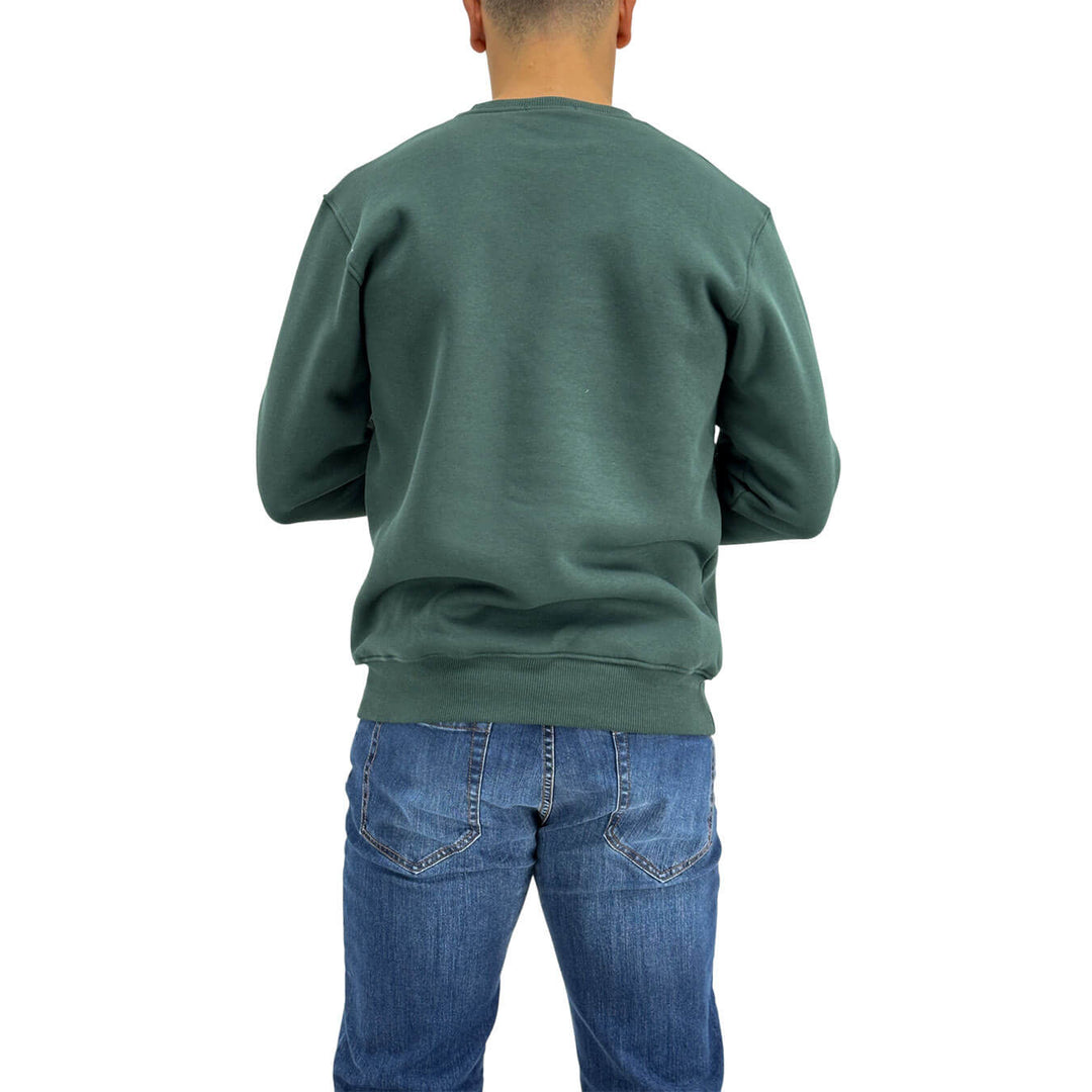 Superculture, Felpa, Uomo, Cotone, Verde