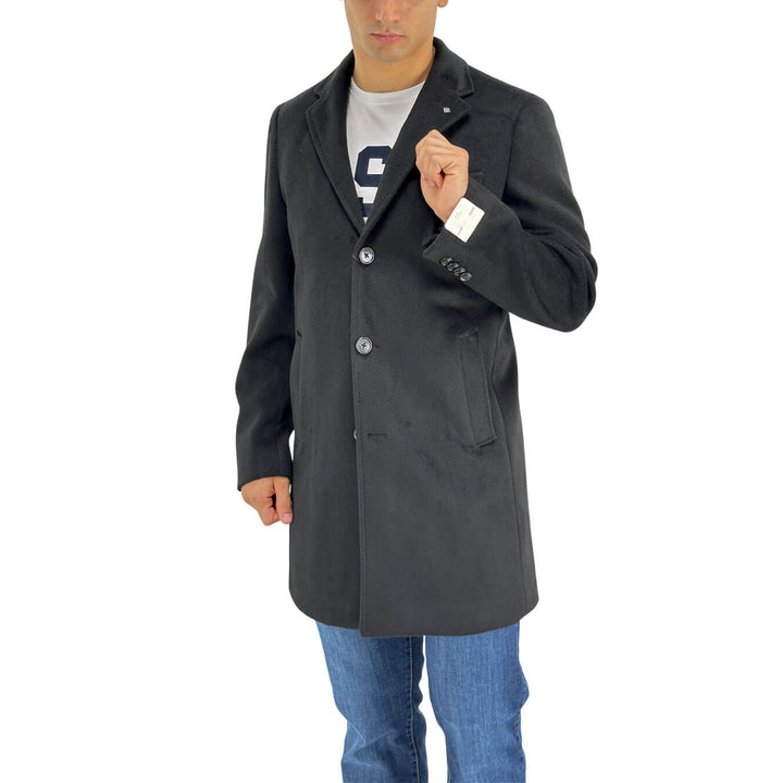Markup, Cappotto, Uomo, Poliestere, Nero