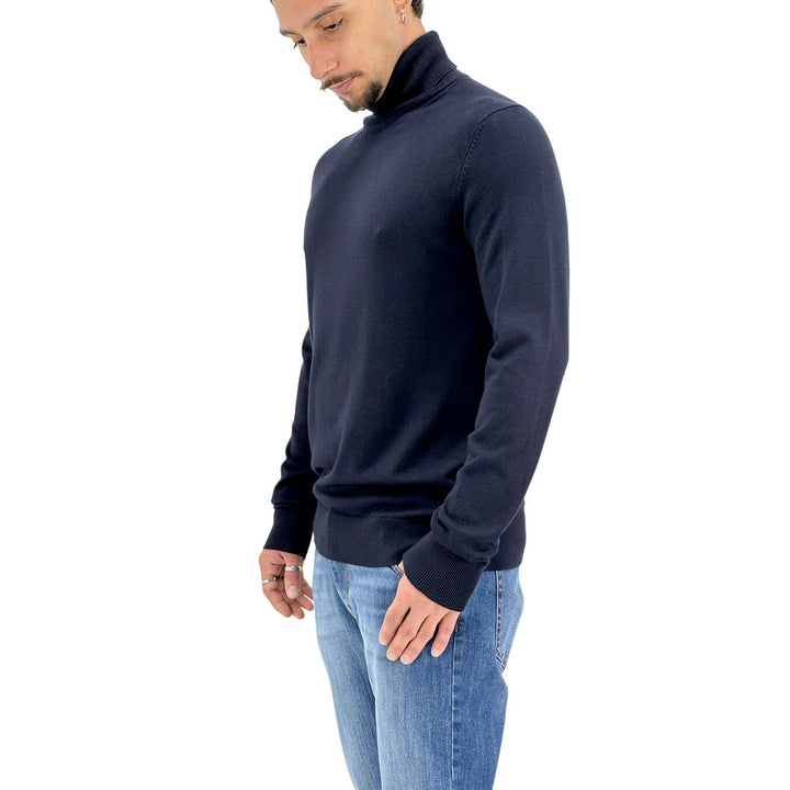 Markup, Maglia, Uomo, Viscosa, Blu