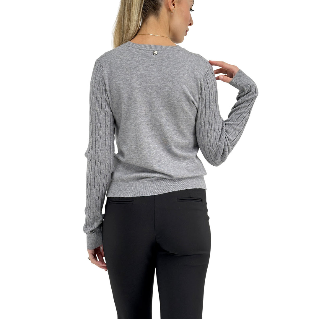 Markup, Cardigan, Donna, Tessuto Misto, Grigio