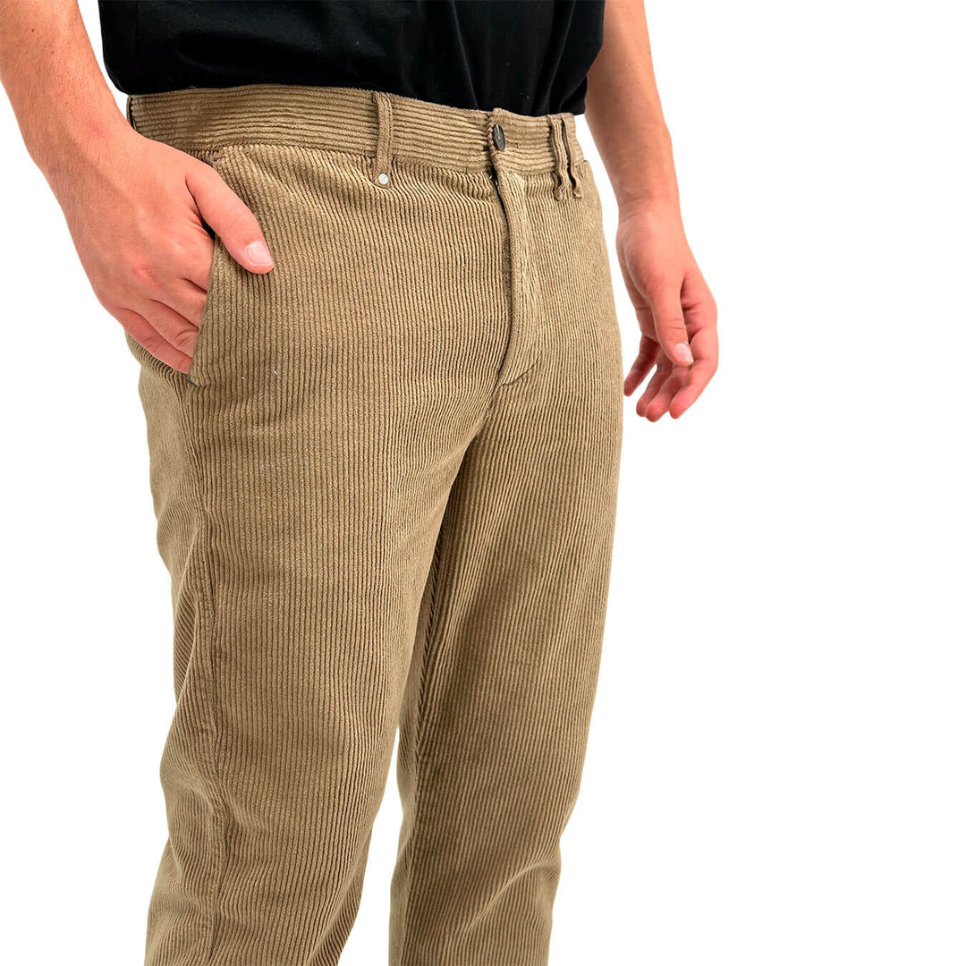 BL.11 Block Eleven Chino Pants, Men, Regular Fit, Cotton, Beige