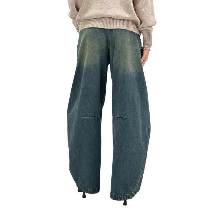Motel, Jeans, Donna, Cotone, Blu