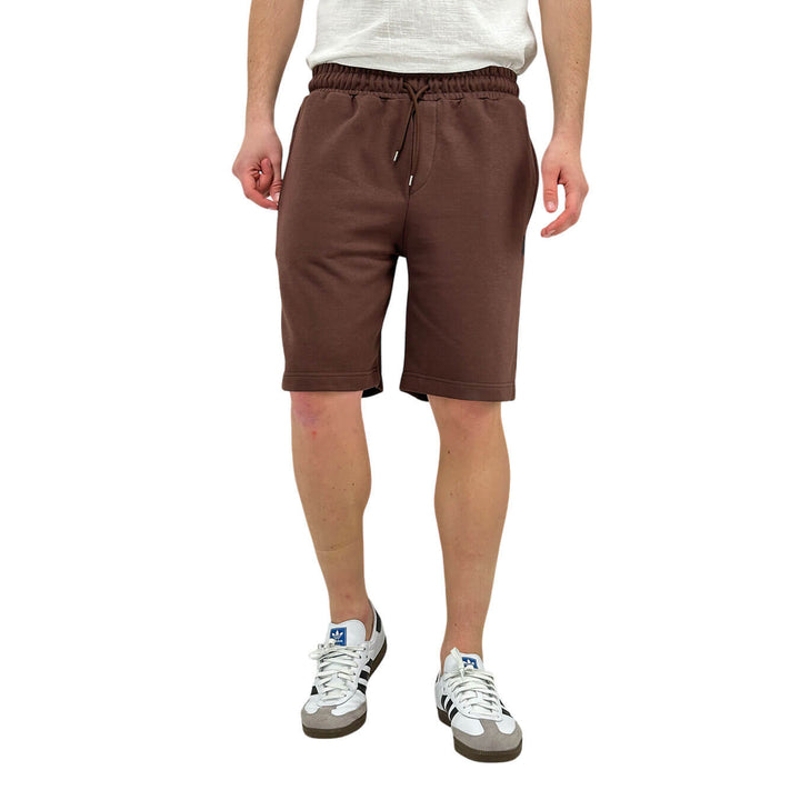 Imperial Pantaloncini Uomo, Bermuda in Felpa, Cotone, Marrone