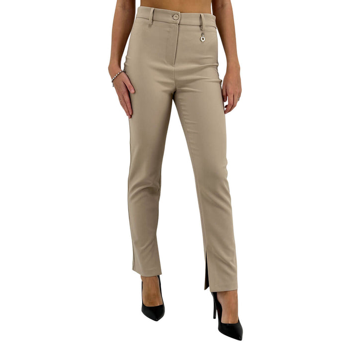 Relish, Pantaloni, Donna, Cisalina, Poliestere, Beige