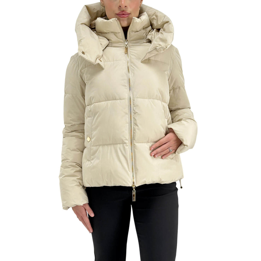 Relish, Piumino, Donna, Poliammide, Beige