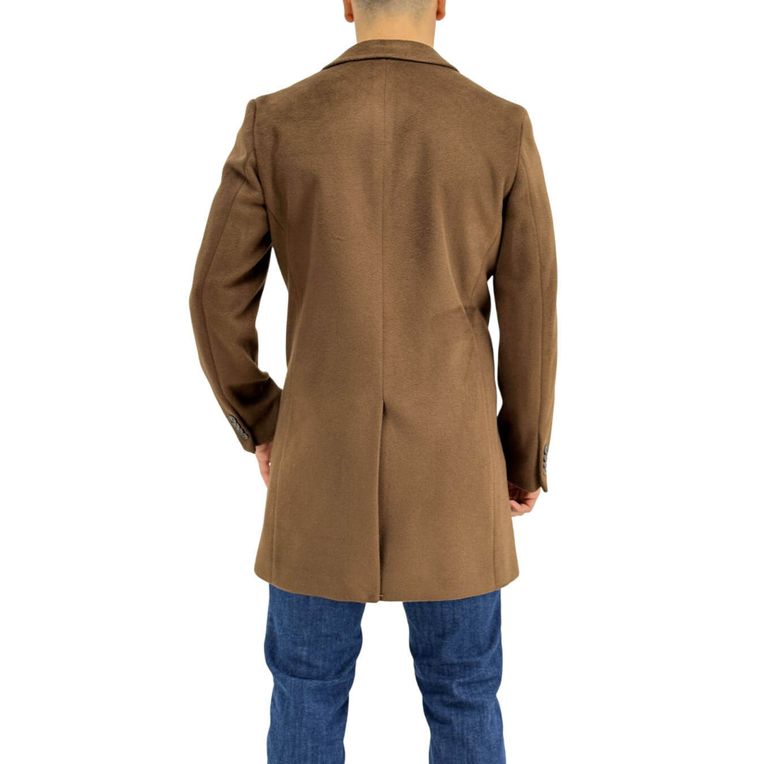 Markup, cappotto, Uomo, Poliestere, Marrone
