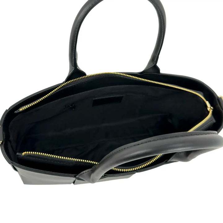 Bassini, Borsa, Donna, Greta, Pelle, Nero