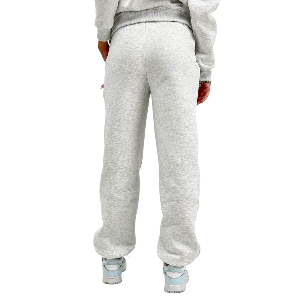 Superculture, Pantaloni, Donna, Rita, Cotone, Grigio