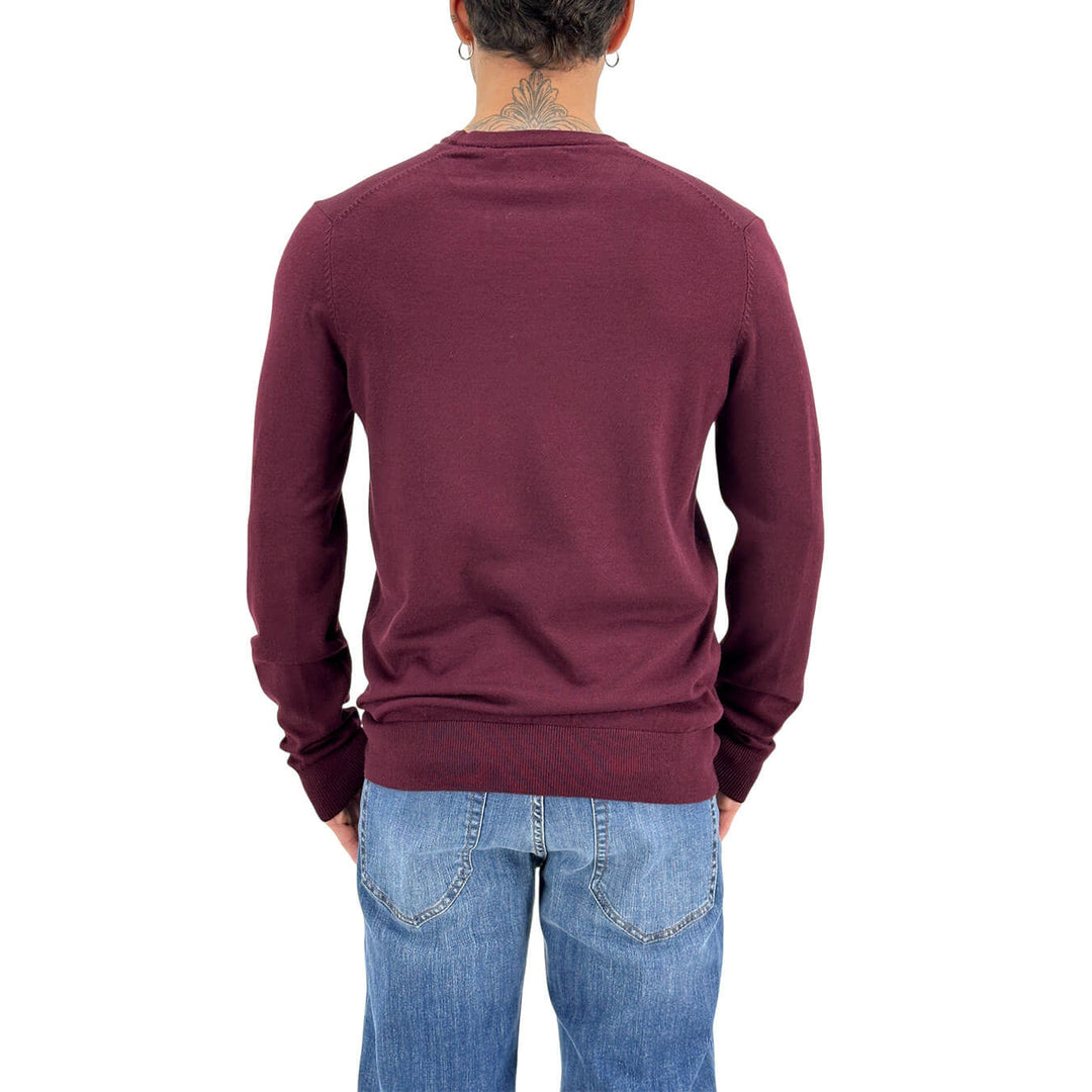 Markup, Maglia, Uomo, Viscosa, Bordeaux