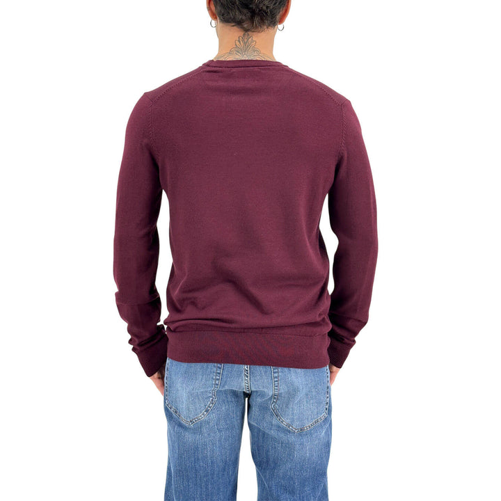 Markup, Maglia, Uomo, Viscosa, Bordeaux