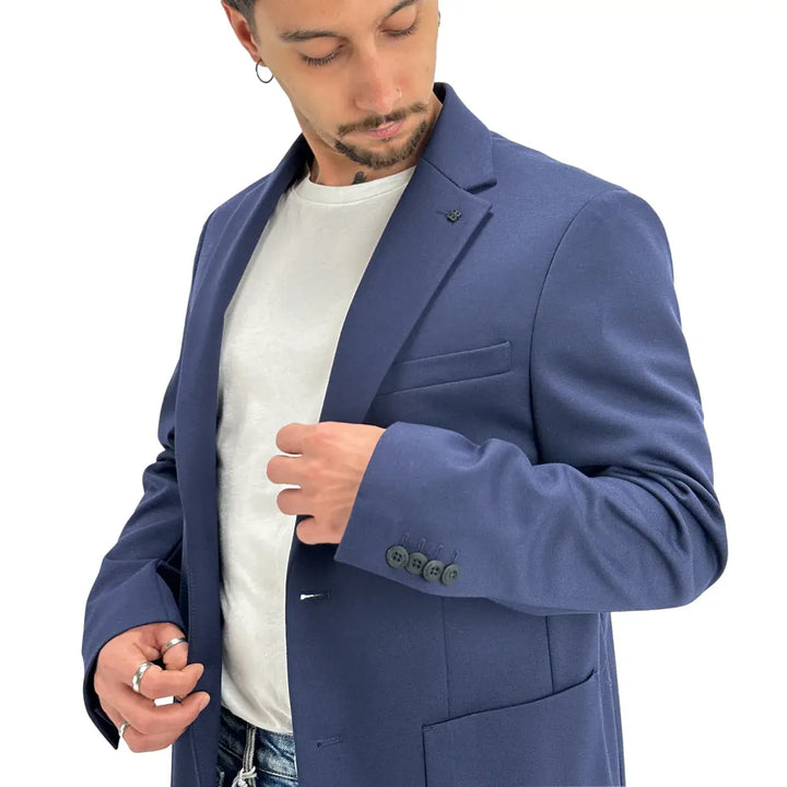 Markup, Blazer, Monopetto, Uomo, Punto Milano, Blu