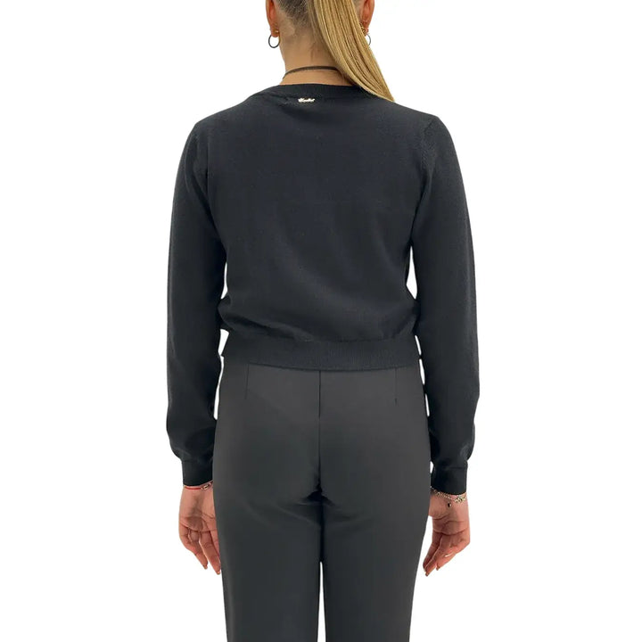 Koralline, Coprispalle, Donna, Tessuto Misto, Nero