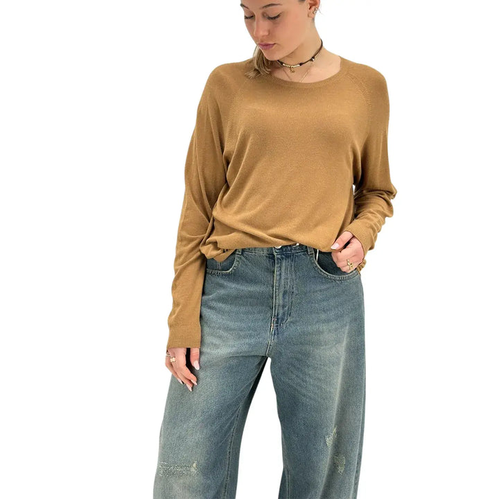 Kontatto, Maglia, Donna Tessuto Misto, Beige