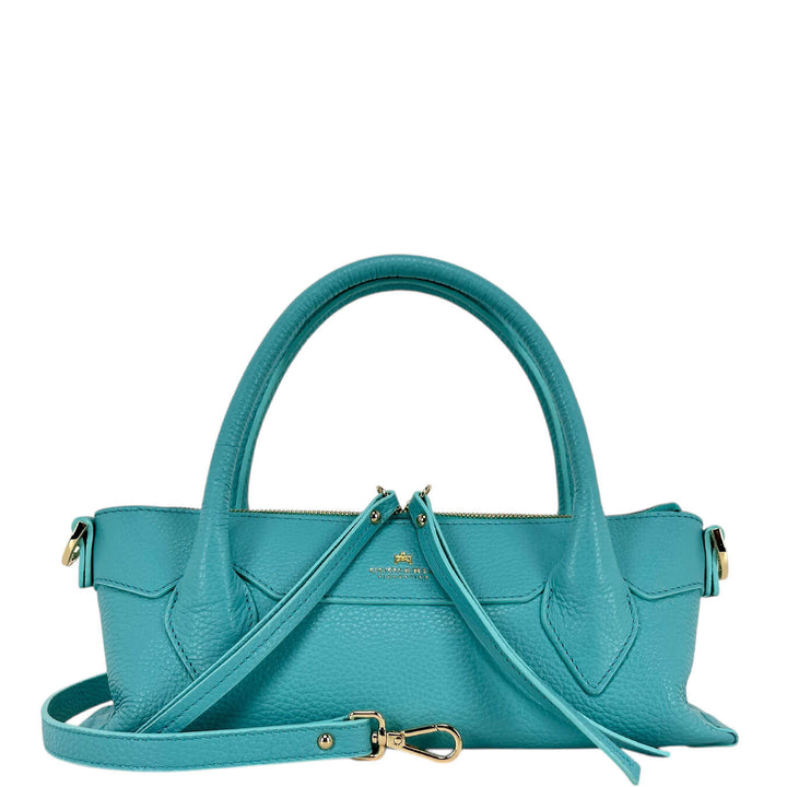 Cuoieria Fiorentina Holly Small Borsa Donna, Pelle, Verde