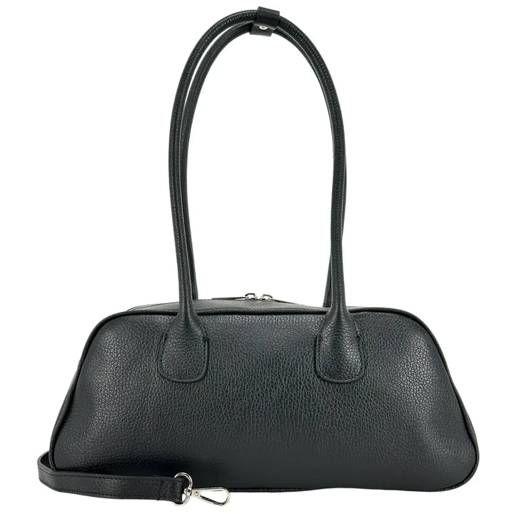 Bassini, Borsa, Donna, Sofia, Pelle, Nero