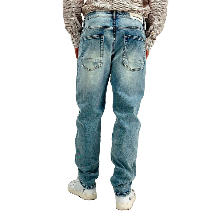 Rytual Pantaloni Uomo, Jeans, Denim, Chino, Cotone, Blu Chiaro - BassiniBoutique.it