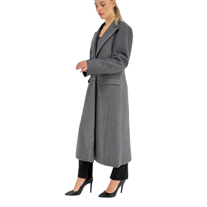 Relish, Cappotto, Donna, Doppiopetto, King, Poliestere, Grigio