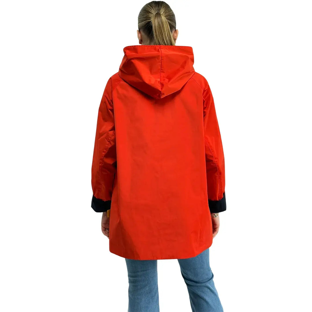 Oof Wear, Giacca, Donna, Reversibile, Blu e Rosso