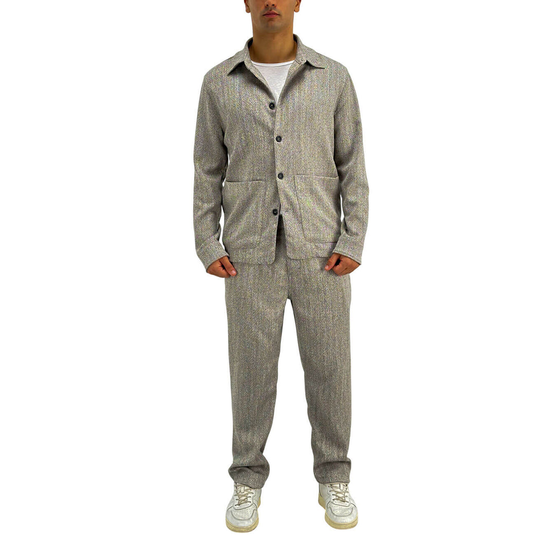 BL.11, Pantaloni, Uomo, Cotone, Beige