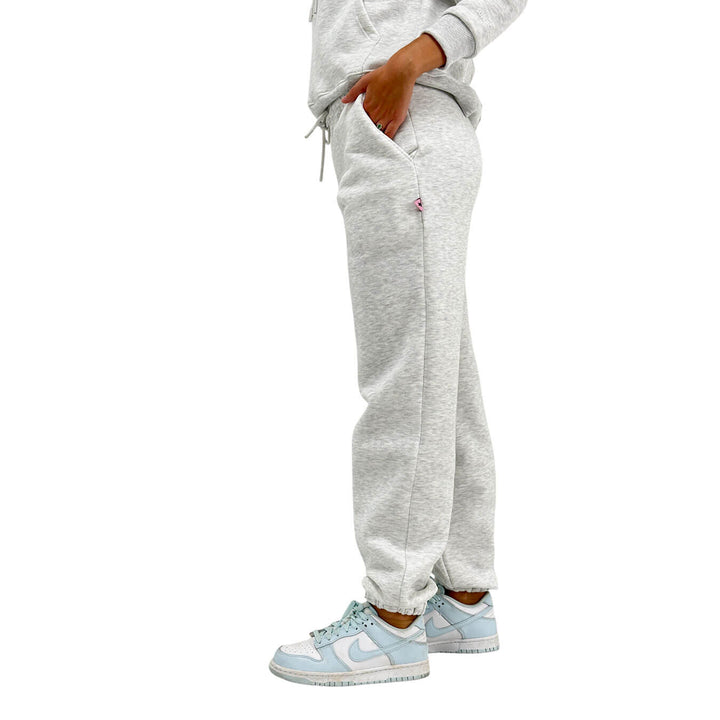 Superculture, Pantaloni, Donna, Rita, Cotone, Grigio