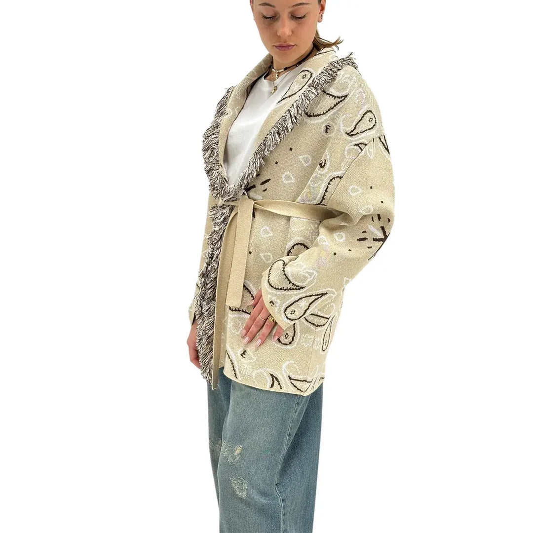 Kontatto, Giacca, Donna, Fantasia, Panna