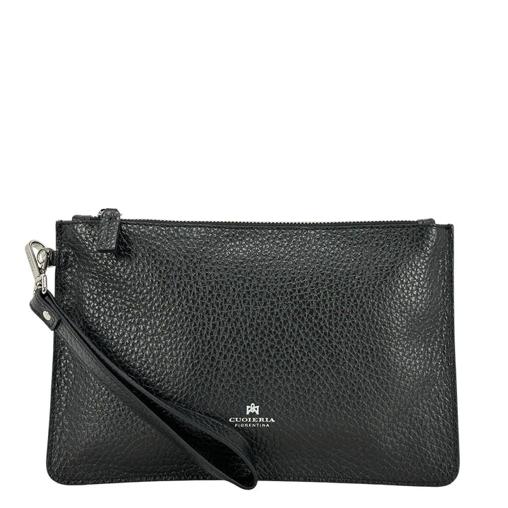 Cuoieria Fiorentina, Pochette, Uomo, Pelle, Nero