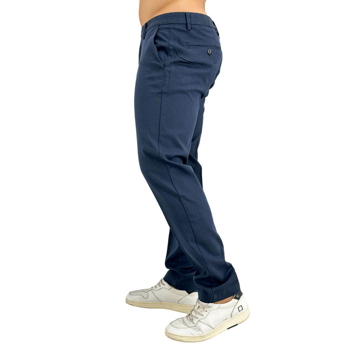 Markup, Pantaloni, Uomo, Regular, Cotone, Blu