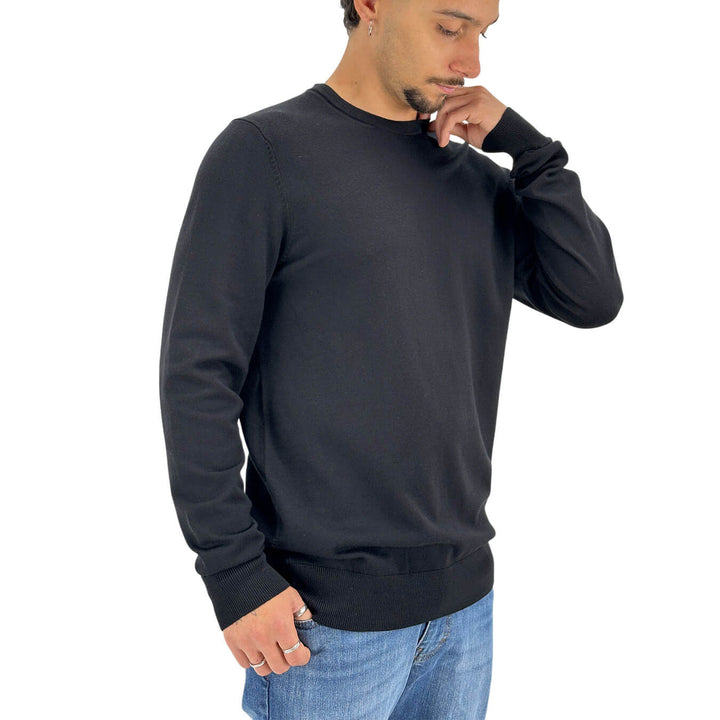 Markup, Maglia, Uomo, Viscosa, Nero