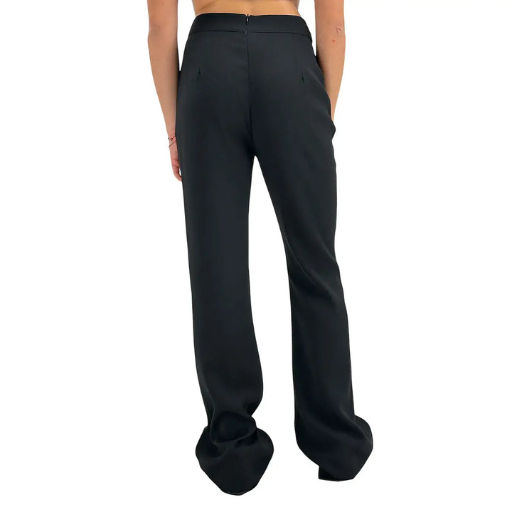 Koralline, Pantaloni, Donna, Poliestere, Nero