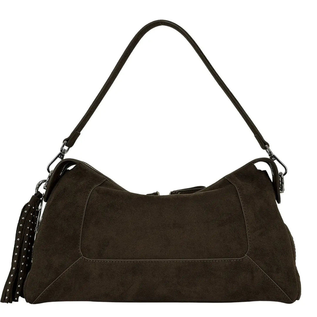 La Carrie, Borsa, Donna, Suede, Verde