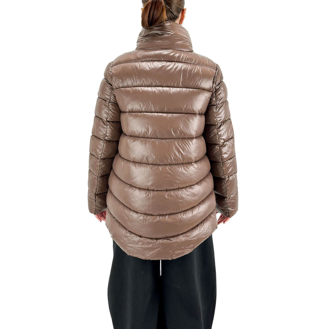Markup, Piumino, Donna, Nylon, Marrone