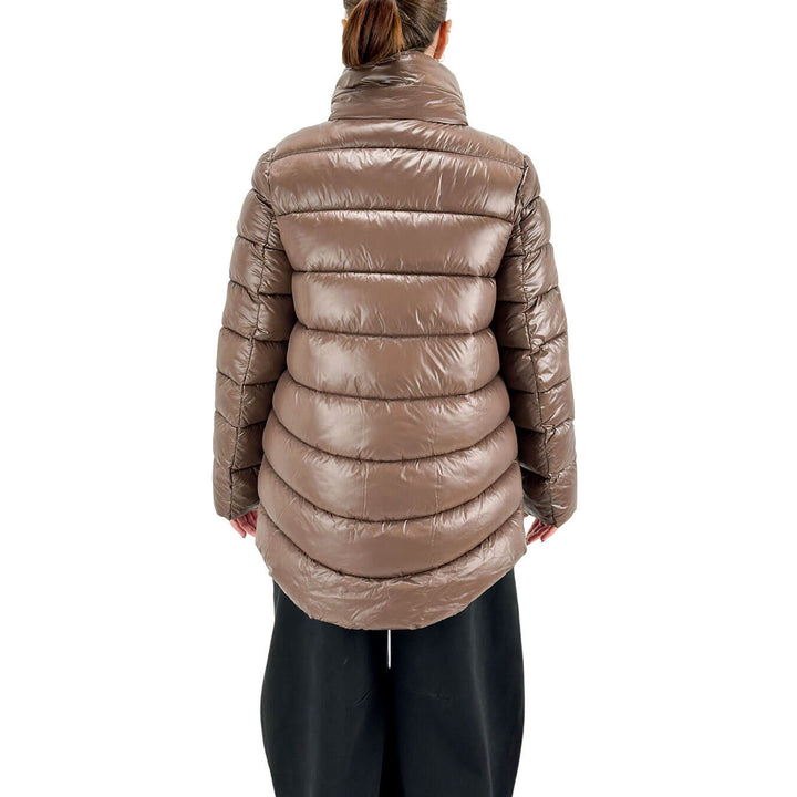 Markup, Piumino, Donna, Nylon, Marrone