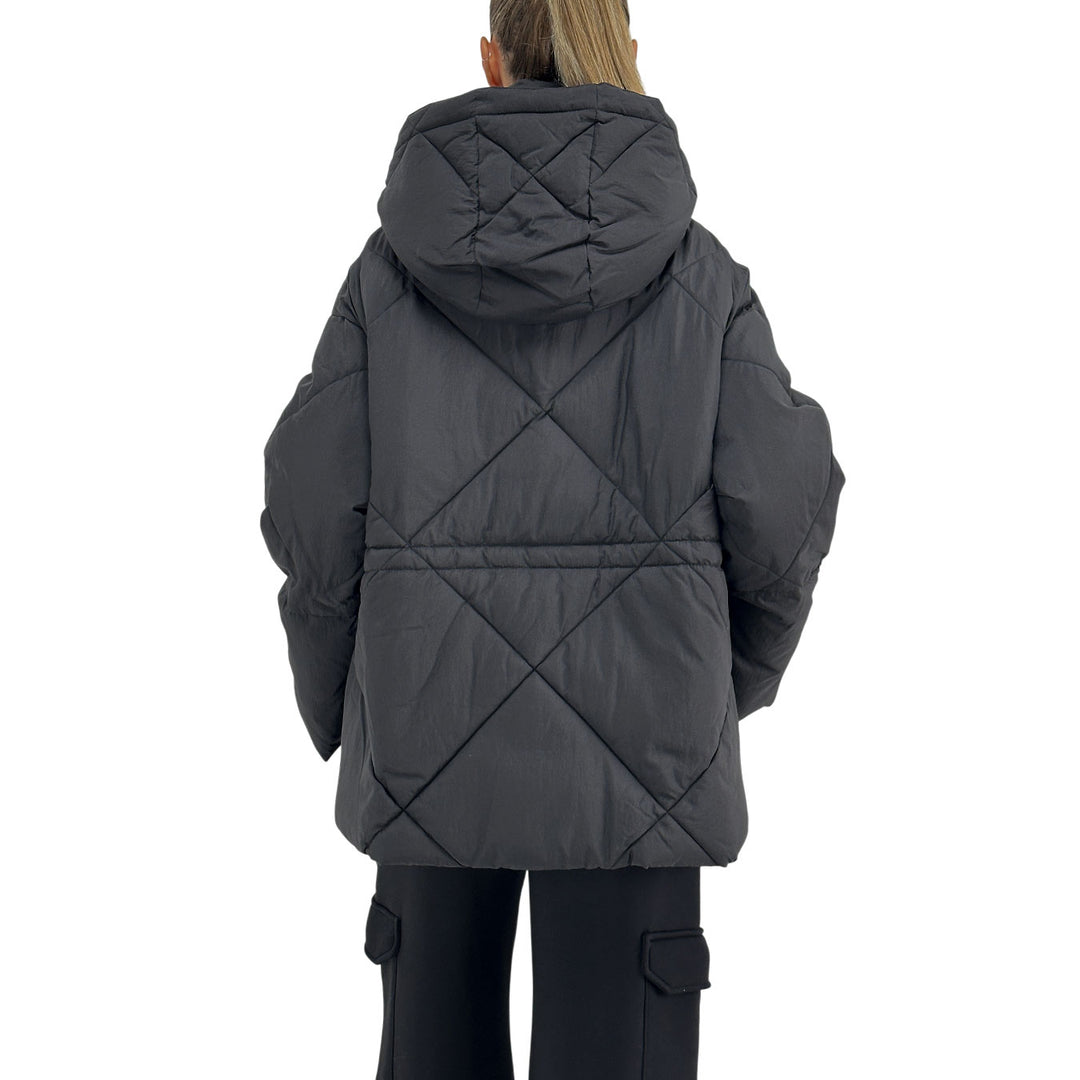 Oof Wear, Piumino, Donna, Nylon, Nero