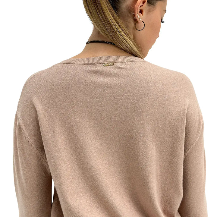 Koralline, Maglia, Donna, Tessuto Misto, Avorio