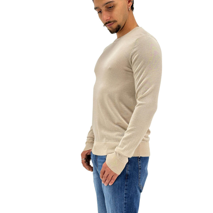 Markup, Maglia, Uomo. Merinos, Beige