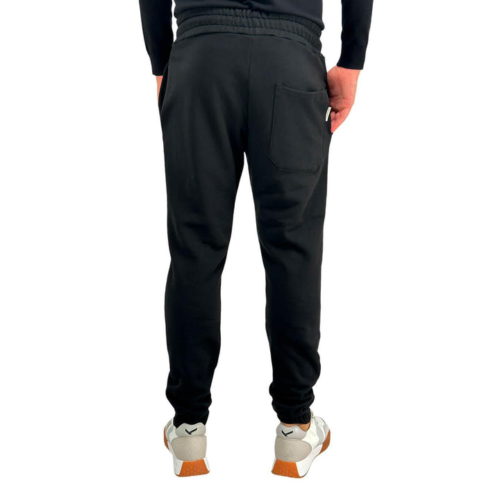 BL.11 Block Eleven Pantaloni Uomo, Coulisse, Lungo, Cotone, Nero