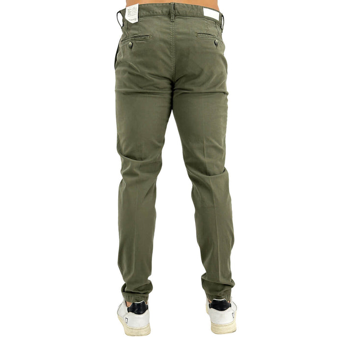 BL.11, Pantaloni, Uomo, Cotone, Verde