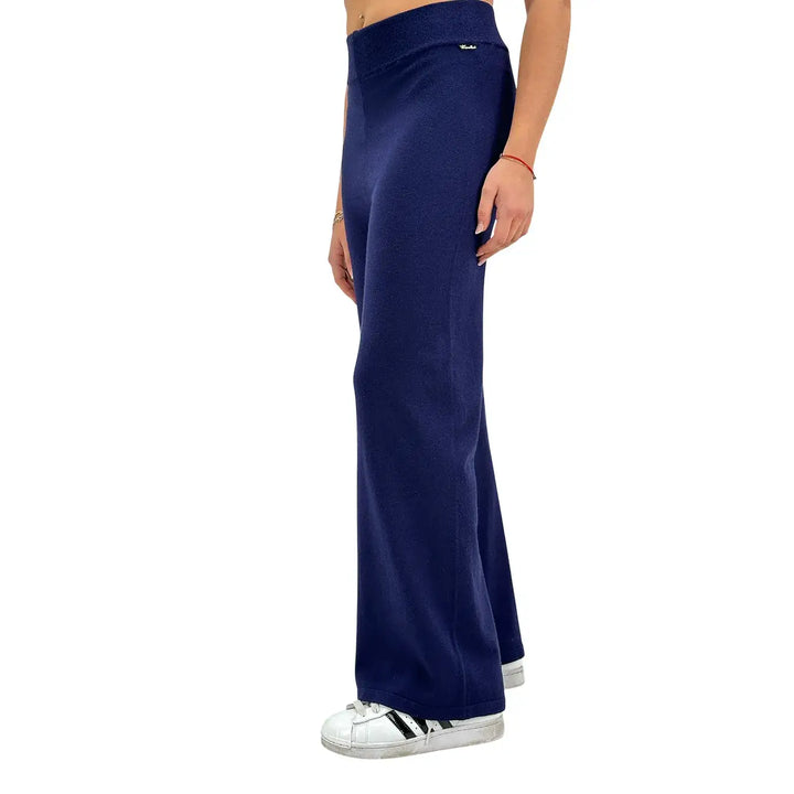 Koralline, Pantaloni, Donna, Tessuto Misto, Blu