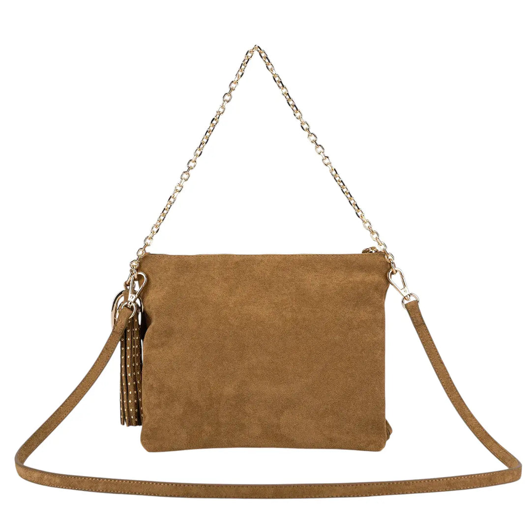 La Carrie, Pochette, Donna, Ecopelle, MArrone