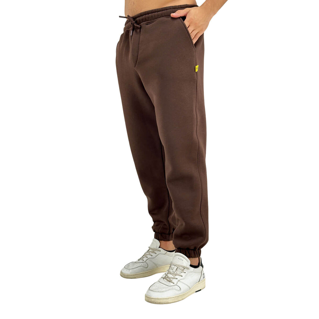 Superculture, Pantaloni, Uomo, Cotone, Marrone