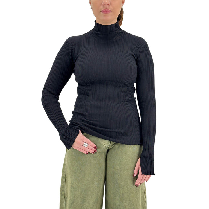 Markup, Maglia, Donna, Viscosa, Nero