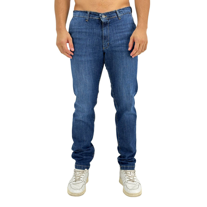 Moro, Jeans, Uomo, Cotone, Blu