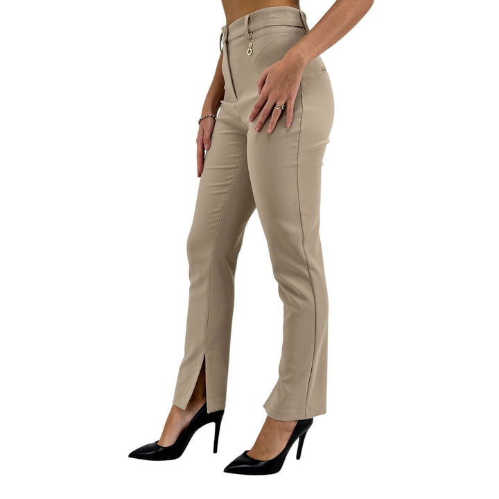 Relish, Pantaloni, Donna, Cisalina, Poliestere, Beige